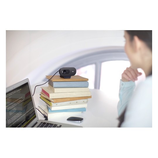 WEBCAM HD LOGITECH C505E NEGRA - Imagen 2