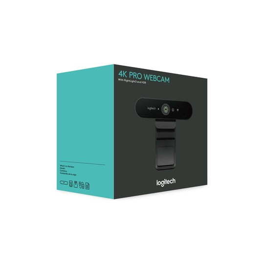 WEBCAM ULTRA HD LOGITECH BRIO PRO USB NEGRA - Imagen 3