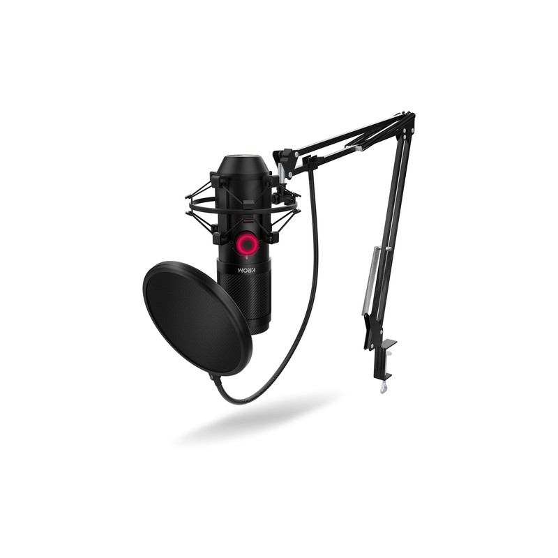 MICROFONO CON SOPORTE KROM KAPSULE - Imagen 1