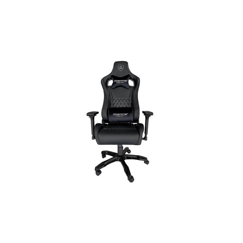 SILLA GAMING KEEP OUT HAMMER BLACK SILVER - Imagen 1