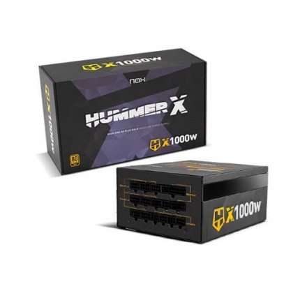 FUENTE DE ALIMENTACION ATX 1000W NOX HUMMER X - Imagen 1