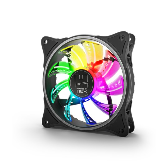 VENTILADOR 120X120 NOX HUMMER A-FAN ARGB - Imagen 3