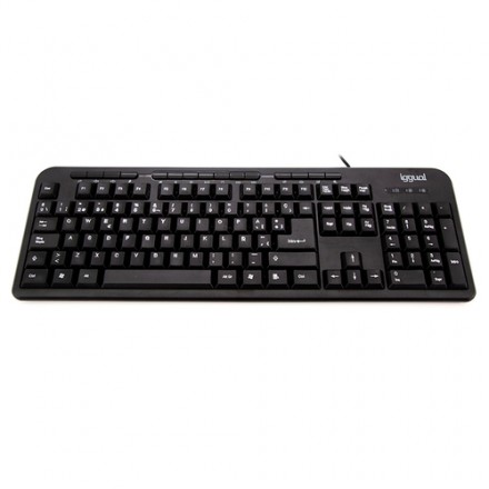 Iggual Teclado Multimedia Ck-basic-120t Negro - Imagen 1