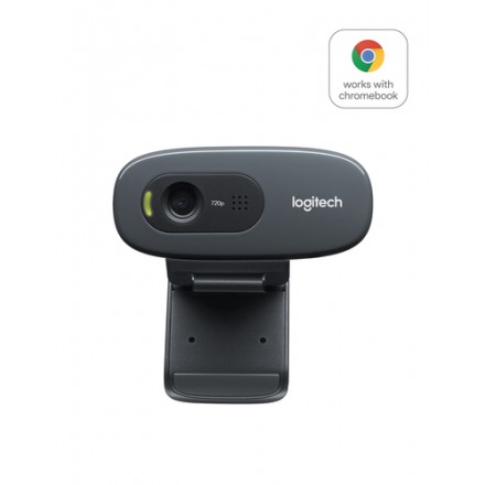 WEBCAM LOGITECH C270-HD 3MPIX NEGRA USB2.0 WER - Imagen 1