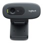 WEBCAM LOGITECH C270-HD 3MPIX NEGRA USB2.0 WER - Imagen 3
