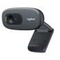 WEBCAM LOGITECH C270-HD 3MPIX NEGRA USB2.0 WER - Imagen 5