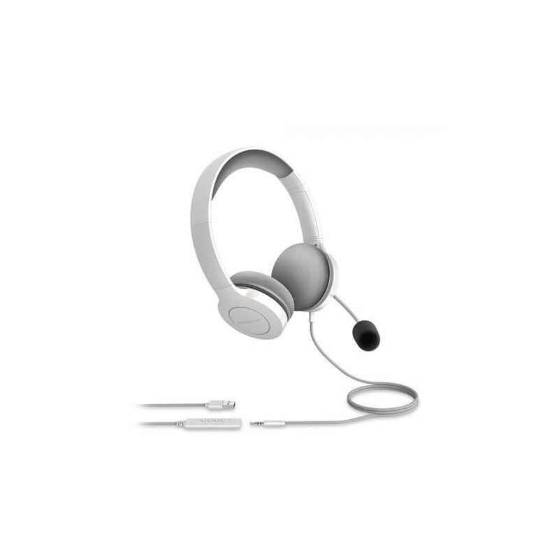 AURICULARES MICRO ENERGY SISTEM OFFICE 3 BLANCO - Imagen 3
