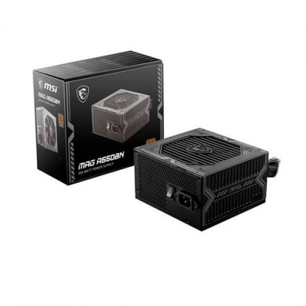 FUENTE DE ALIMENTACION ATX 550W MSI MAG A550BN - Imagen 1