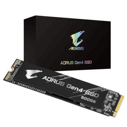 DISCO DURO M2 SSD 500GB PCIE4 GIGABYTE AORUS - Imagen 1