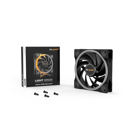 VENTILADOR 120X120 BEQUIET LIGHT WINGS HIGH SPEED - Imagen 3