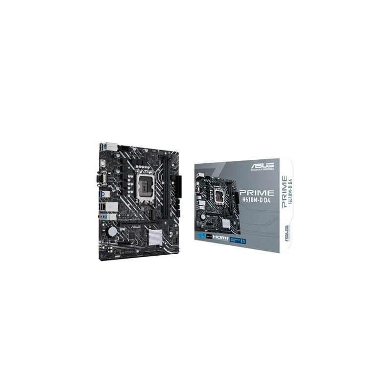 PLACA BASE ASUS 1700 PRIME H610M-D D4 - Imagen 1