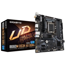 PLACA BASE GIGABYTE 1700 B660M DSH3 AX DDR4 - Imagen 1