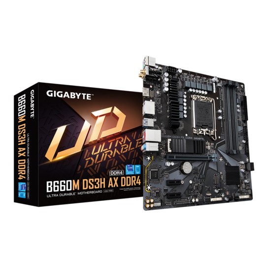 PLACA BASE GIGABYTE 1700 B660M DSH3 AX DDR4 - Imagen 1