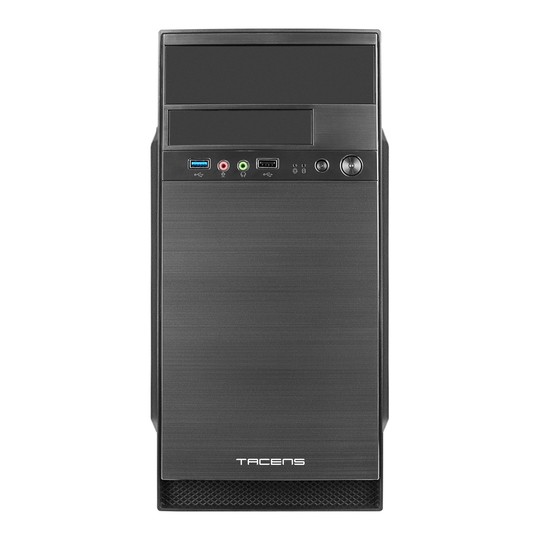 Caja Pc Tacens Anima Ac4 -1*usb 3.0/1*usb2.0 + Hd Audio Y MicrÓfono Admite Vga Max 310mm Frontal Aluminio Pulido - Imagen 3