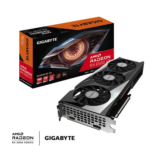 TARJETA GRÁFICA GIGABYTE RX 6500 XT GAMING OC 4GB GDDR6 - Imagen 2