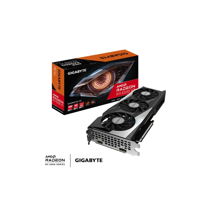 TARJETA GRÁFICA GIGABYTE RX 6500 XT GAMING OC 4GB GDDR6 - Imagen 2