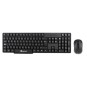 TECLADO + RATON NGS WIRELESS EUPHORIAKIT USB NEGRO - Imagen 1
