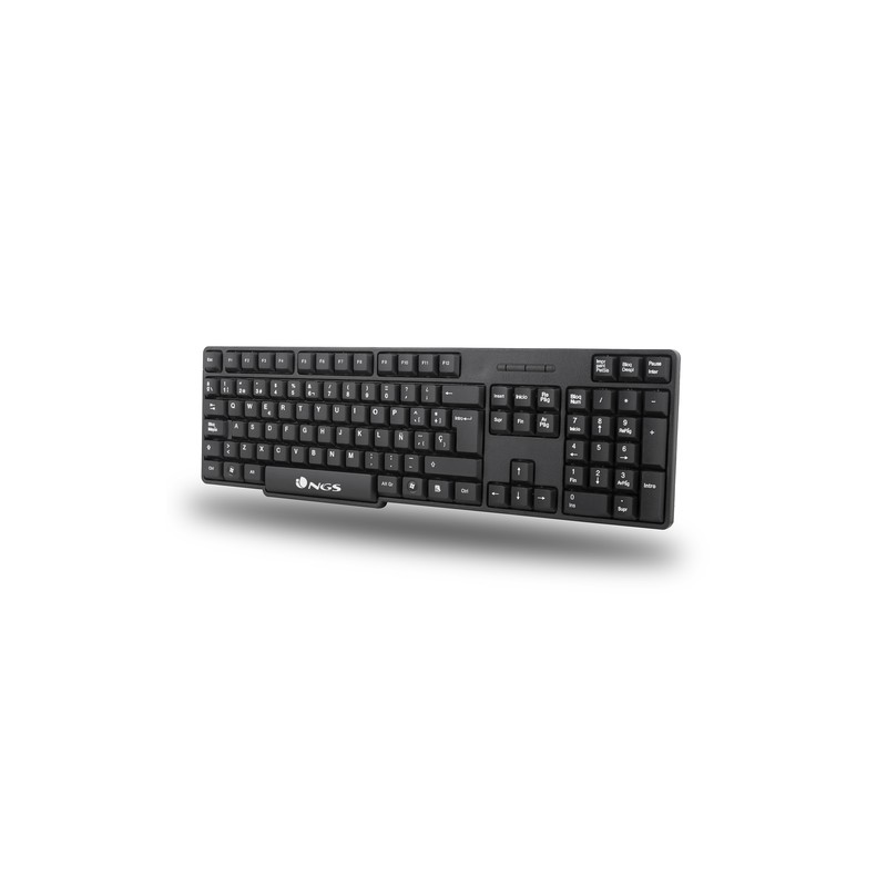 TECLADO + RATON NGS WIRELESS EUPHORIAKIT USB NEGRO - Imagen 4