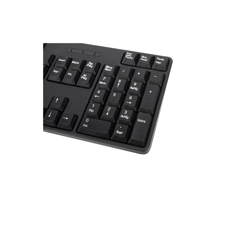 TECLADO + RATON NGS WIRELESS EUPHORIAKIT USB NEGRO - Imagen 5