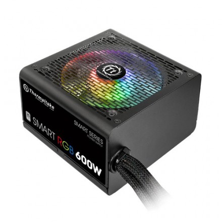 FUENTE DE ALIMENTACION ATX 600W THERMALTAKE SMART RGB NEGRO - Imagen 1