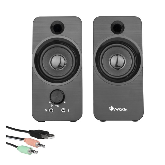 ALTAVOZ NGS MULTIMEDIA SPEAKER 2.0 SB350 - Imagen 3