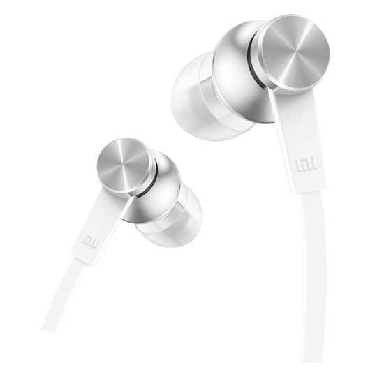 AURICULARES XIAOMI MI IN-EAR BASIC PLATA MATE INTRAUDITIVOS - Imagen 1