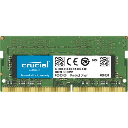 MODULO MEMORIA RAM S/O DDR4 32GB 3200MHz CRUCIAL - Imagen 1