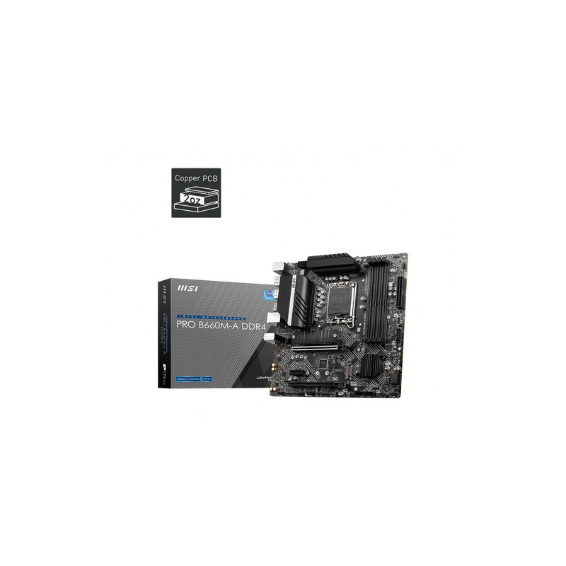 PLACA BASE MSI 1700 H610M-G DDR4 - Imagen 1