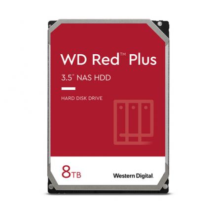 DISCO DURO 3.5  8TB SATA3 WD 256MB NAS RED PLUS - Imagen 1