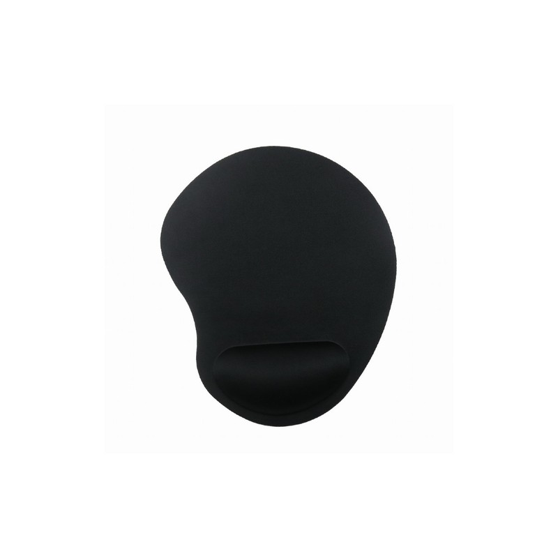 Alfombrilla De RatÓn Gembird Con ReposamuÑeca Negra