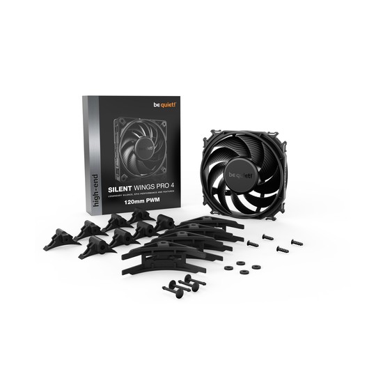 VENTILADOR 120X120 BE QUIET SILENT WINGS PRO 4