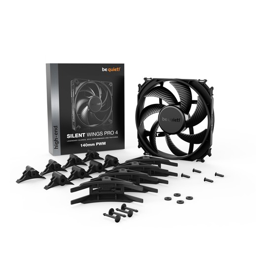 VENTILADOR 140X140 BE QUIET SILENT WINGS PRO 4