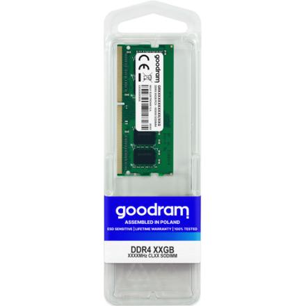 MODULO MEMORIA RAM S/O DDR4 8GB 3200MHz GOODRAM