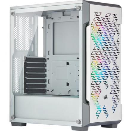 Corsair iCUE 220T RGB Airflow Cristal Templado / Negro - Caja/Torre