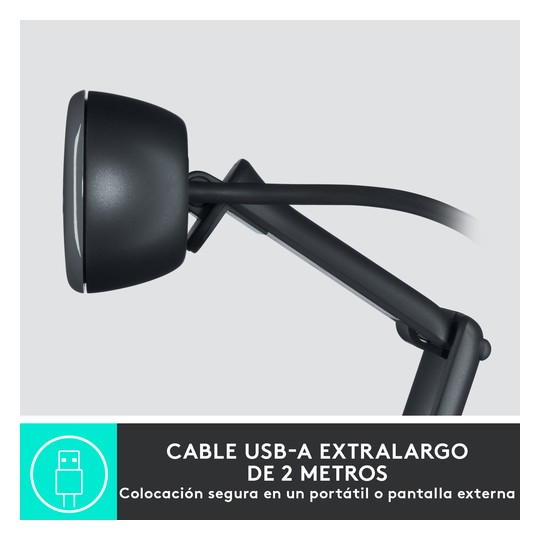 WEBCAM HD LOGITECH C505 NEGRO