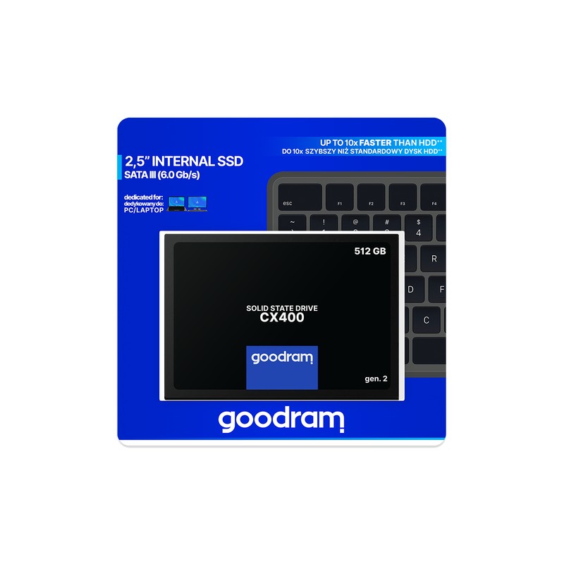 DISCO DURO 2.5  SSD 512GB SATA3 GOODRAM CX400