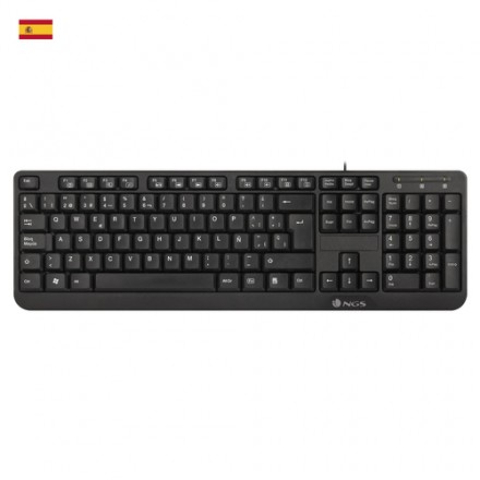 TECLADO NGS FUNKY V3 NEGRO