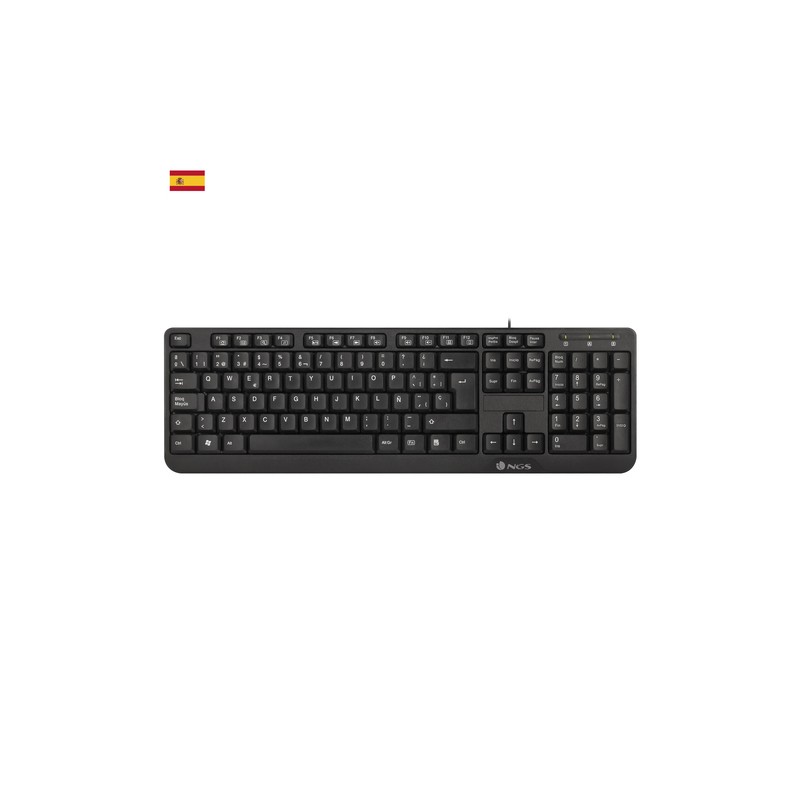 TECLADO NGS FUNKY V3 NEGRO