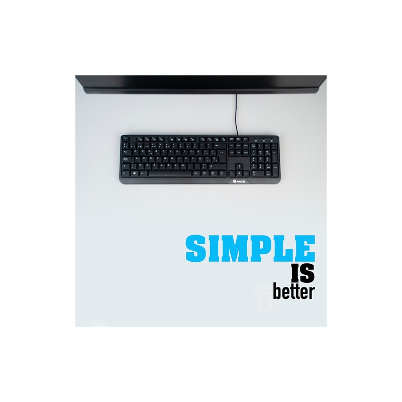 TECLADO NGS FUNKY V3 NEGRO