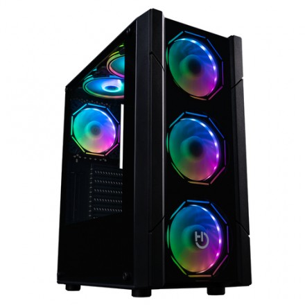 Caja Pc Hiditec Atx V30 Pro Argb Cristal Templado