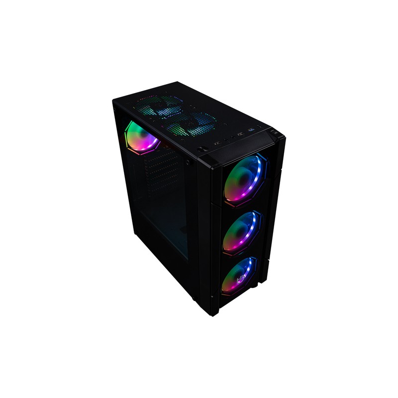 Caja Pc Hiditec Atx V30 Pro Argb Cristal Templado