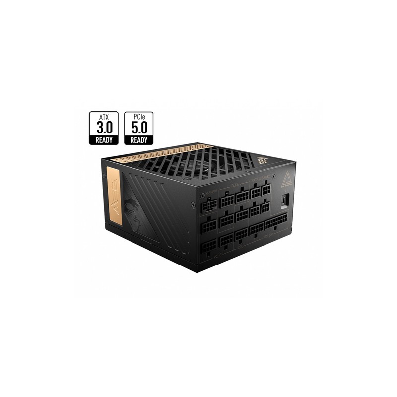 MSI MEG Ai1300P 80 Plus Platinum 1300W PCIe Gen5 Modular