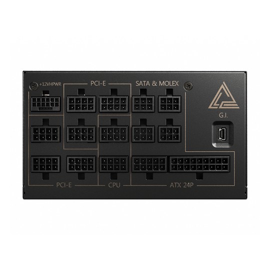 MSI MEG Ai1300P 80 Plus Platinum 1300W PCIe Gen5 Modular