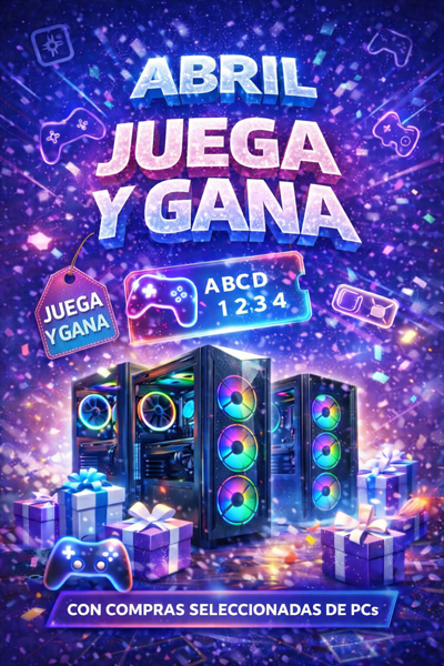 Imagen representativa de la campaña de abril en PCMontajes